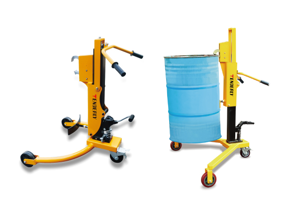DT型液压油桶搬运车（载重：350Kg）